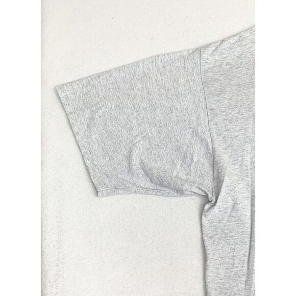 Vintage Umbro T-Shirt XXL Grey Soccer Football Sports Single Stitch - Picture 4 of 9